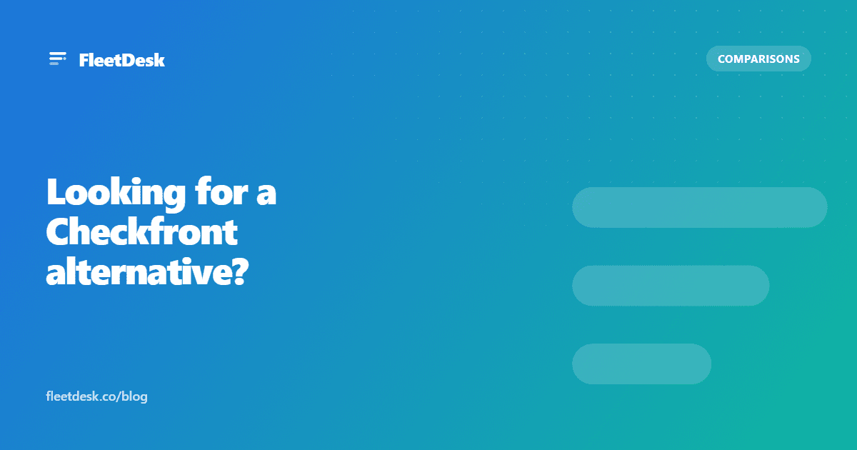 Looking for a Checkfront alternative? What to know first