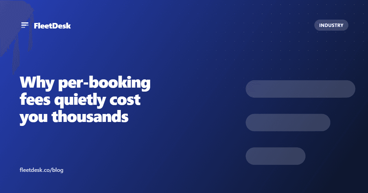 Why per-booking fees quietly cost tour operators thousands